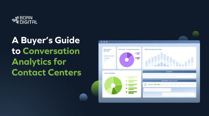 A Buyer’s Guide to Conversation Analytics