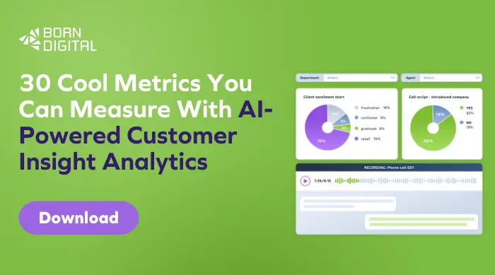 30 Cool Metrics You Can Measure with AI-powered Customer Insight Analytics